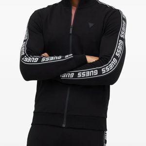 Guess Black Zip Sweatshirt for men