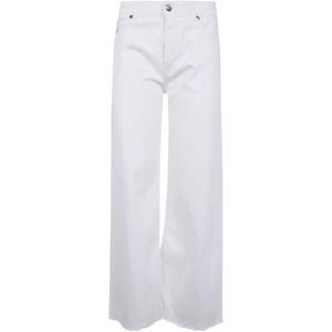 Antonelli White Wide-Leg Jeans