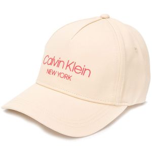 Calvin Klein ロゴ キャップ ナチュラル