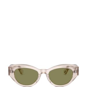 Oliver Peoples Green Lerrue Cat-Eye Sunglasses