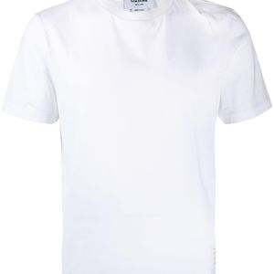 T-shirt con stampa di Thom Browne in Bianco da Uomo