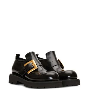 Balmain Black Anthem Loafers