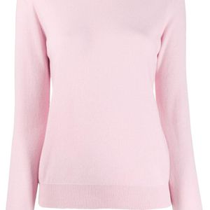 N.Peal Cashmere ラウンドネックセーター ピンク