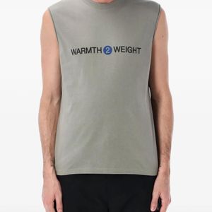 Roa Grey Warmth Sleeveless T-Shirt for men