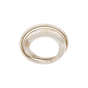 Rosa Maria Dubbele Ring in het Metallic