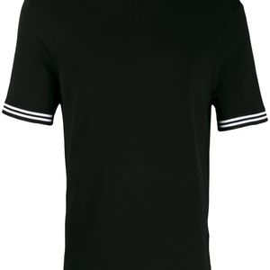 メンズ Neil Barrett ストライプ Tシャツ ブラック