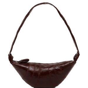 Lemaire Brown Medium Croissant Bag