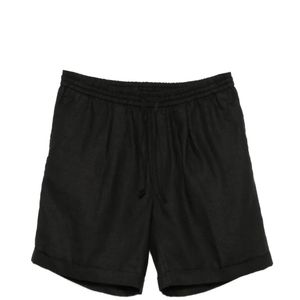 Bermudas Con Cordones Aurélien de hombre de color Negro