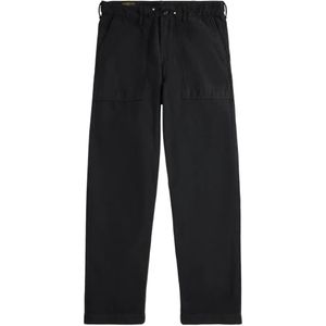 Polo Ralph Lauren Black Patch-Pocket Trousers for men