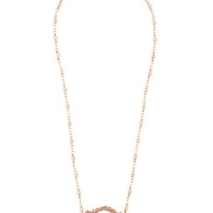 Mawi Metallic 'diamond Slogan' Necklace
