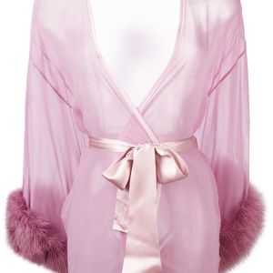 Gilda & Pearl Diana キモノスタイル ナイトウェア ピンク