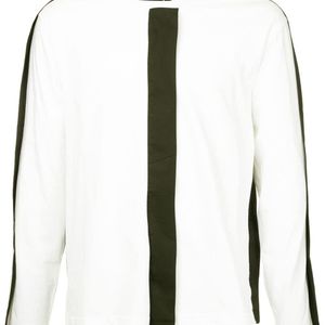 メンズ Craig Green コントラストパネル ロングtシャツ ホワイト