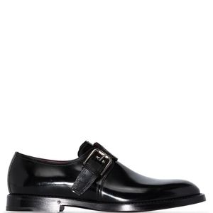 Dolce & Gabbana Monk-Schuhe mit Schnalle in Schwarz für Herren