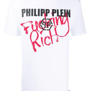 メンズ Philipp Plein ラウンドネック Tシャツ