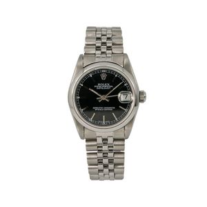 Rolex Oyster Perpetual Datejust Horloge in het Zwart