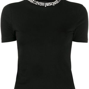 Just Cavalli ロゴ Tシャツ ブラック