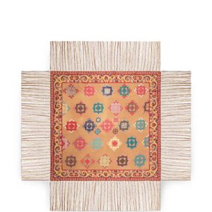 Pierre Louis Mascia White Aloeuw Shawl Scarf