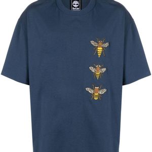 T-shirt con stampa grafica di Timberland in Blu da Uomo
