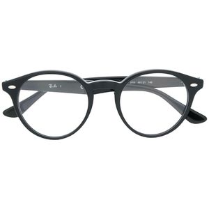 Ray-Ban ラウンド眼鏡フレーム ブラック