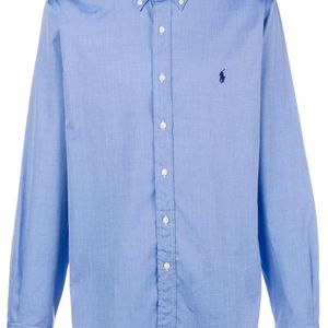 メンズ Polo Ralph Lauren ボタンダウン シャツ ブルー