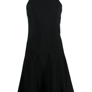 Prada Black Sleeveless Flared Minidress
