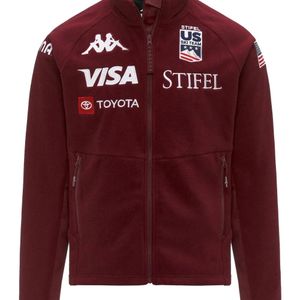 Kappa Red Zip Jacket for men