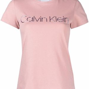 Calvin Klein ロゴ Tシャツ ピンク