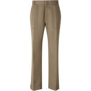 Brioni Natural Melbourne Patch Pocket Trousers for men