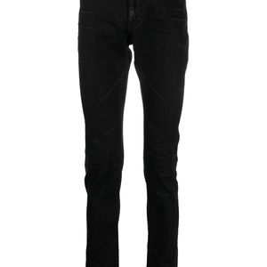 Saint Laurent Tief sitzende Skinny-Jeans in Schwarz für Herren