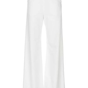 Pantalon à design évasé Paula Knorr en coloris Blanc