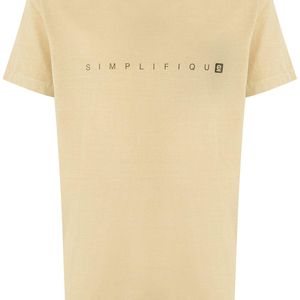 メンズ Osklen Stone Simplifique Tシャツ イエロー