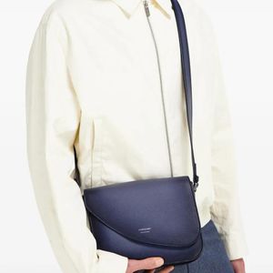Ferragamo White Fiamma Messenger Bag (S) for men