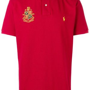 Polo Ralph Lauren Poloshirt mit aufgesticktem Logo in Rot für Herren