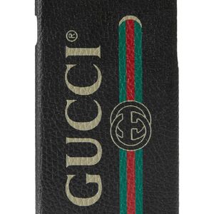 Gucci ロゴ Iphone 8 Plus カバー ブラック
