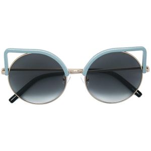 Matthew Williamson Grey X Linda Farrow Cat-eye Sunglasses