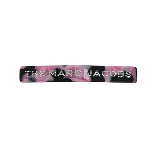 Marc Jacobs ビジューロゴ ヘアピン ピンク