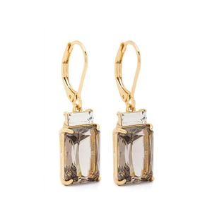 Ralph Lauren White Stone Drop Earrings