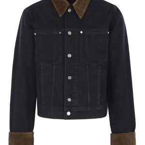 NAMACHEKO Black Allenby Denim Jacket for men