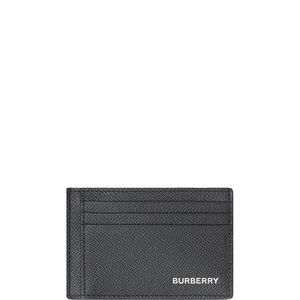 メンズ Burberry マネークリップ カードケース ブラック