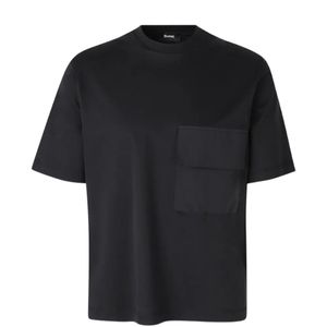 Laminar Black Pocket T-Shirt for men