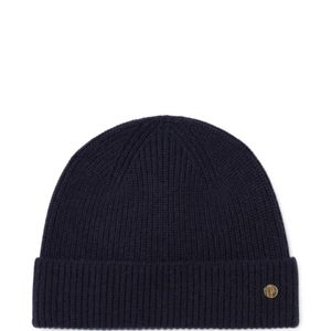 Claudie Pierlot Blue Knitted Wool Beanie