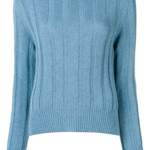 The Gigi クルーネック セーター ブルー