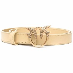 Pinko Natural Love Birds Buckle Belt