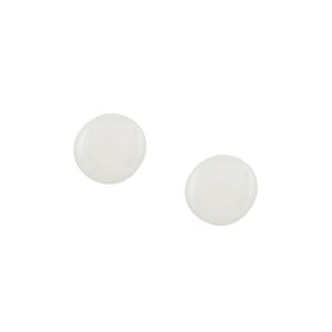 Wouters & Hendrix White 18kt Yellow Gold Pearl Stud Earrings