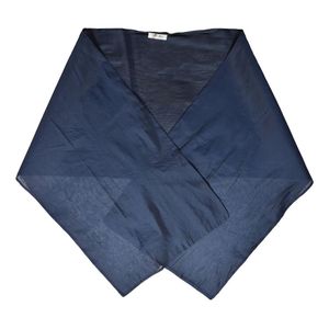 Max Mara Blue Rectangular-Shape Scarf