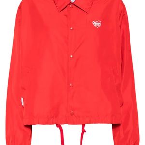 Chocoolate Red Logo-Print Jacket