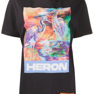 Heron Preston グラフィック Tシャツ ブラック