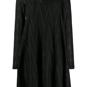 M Missoni ジグザグニット ドレス ブラック