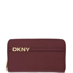 DKNY Purple Avril Zip-Around Wallet