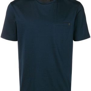 メンズ Prada ラウンドネック Tシャツ ブルー